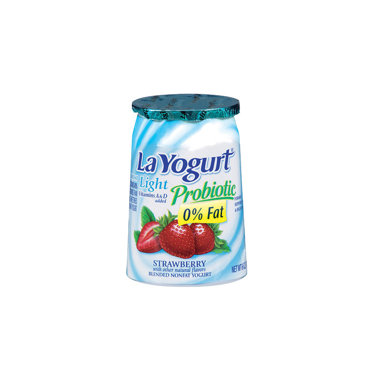 La Yogurt (Light) Strawberry 6 oz