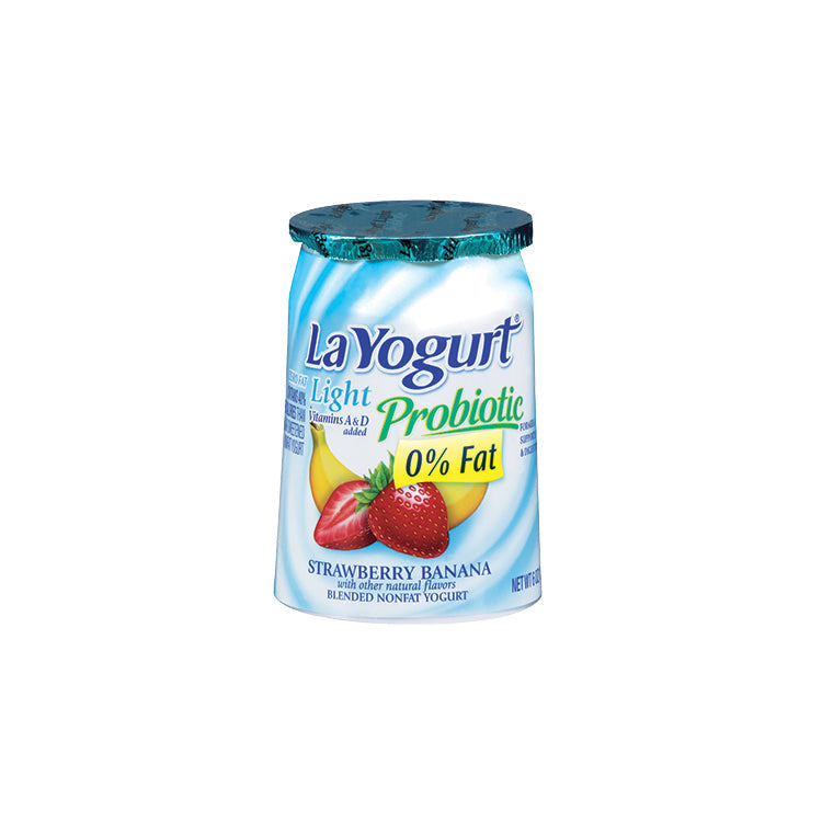 La Yogurt (Light) Straw Banana 6 oz