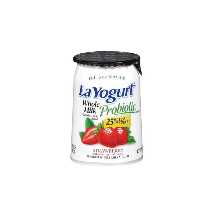La Yogurt (Whole Milk) Strawberry 6 oz