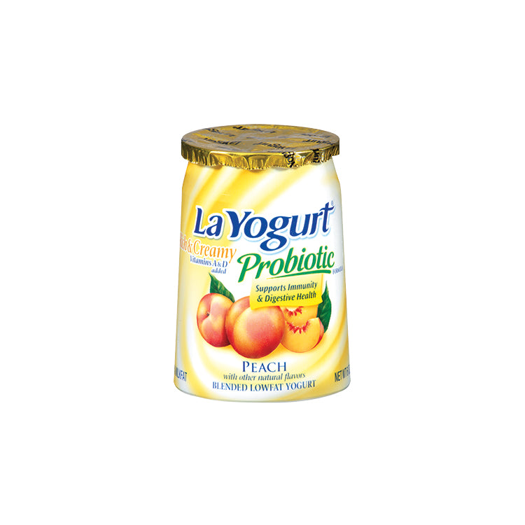 La Yogurt(Rich&Creamy) Peach 6 oz