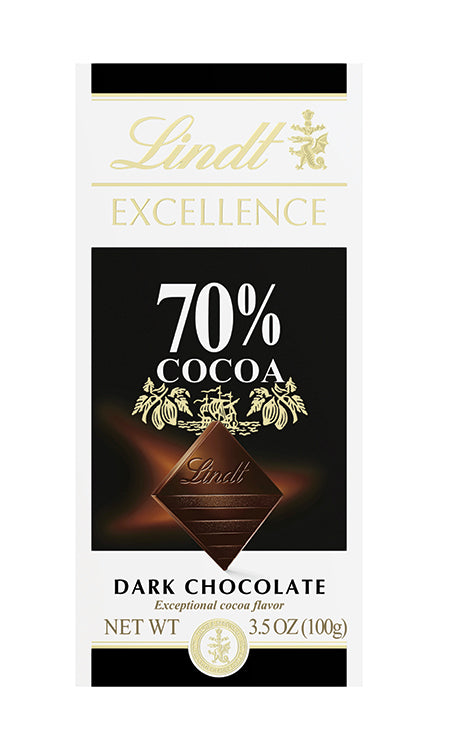 Lindt Excellence 70% Cocoa 3.5 oz