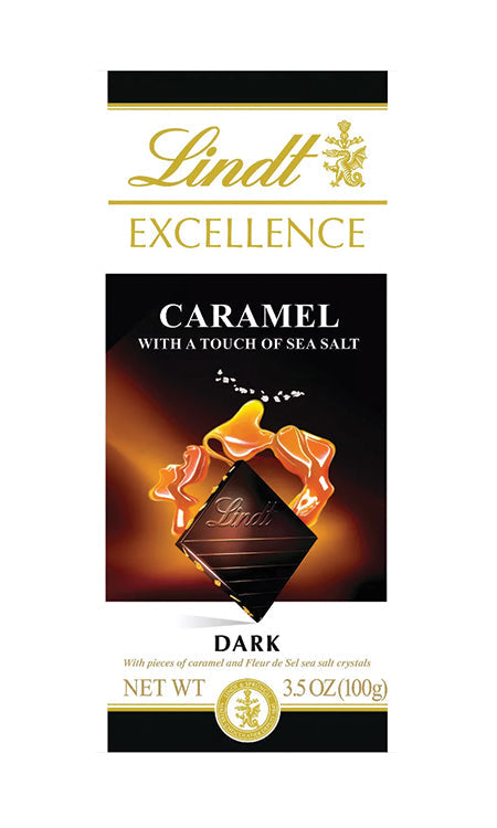 Lindt Excellence Caramel W/Ss 3.5 oz
