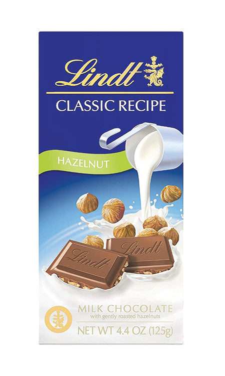Lindt Classic Recipe Milk Hazelnut 4.4 oz