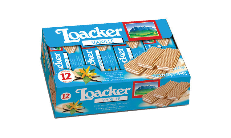 Loacker Vanilla Wafers 1.59 oz