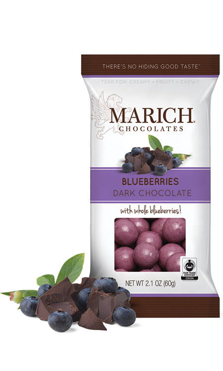 Marich Natural Choco Blueberries 2.1 oz