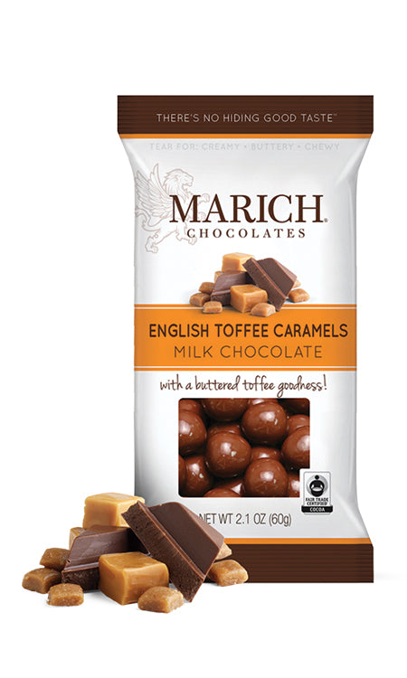 Marich English Toffee Caramels 2.3 oz