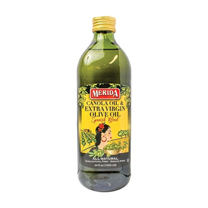 Merida Canola& Evoo Blended Oil 34 oz