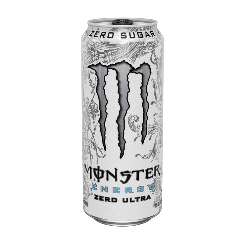 Monster Energy Ultra Zero (White) 16 oz