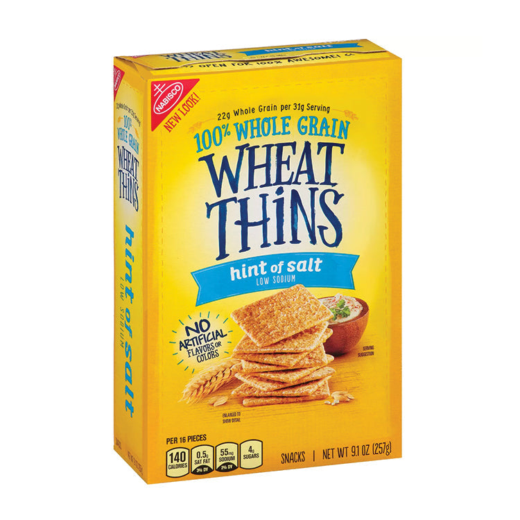 Wheat Thins Salt 8.5 oz