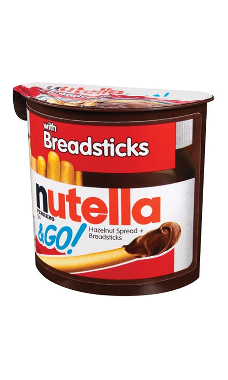 Nutella Grab & Go Cream/Bread Stikcs 52 g