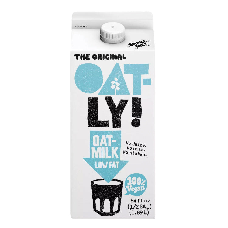 Oatly Oat Milk Low - Fat 64 oz