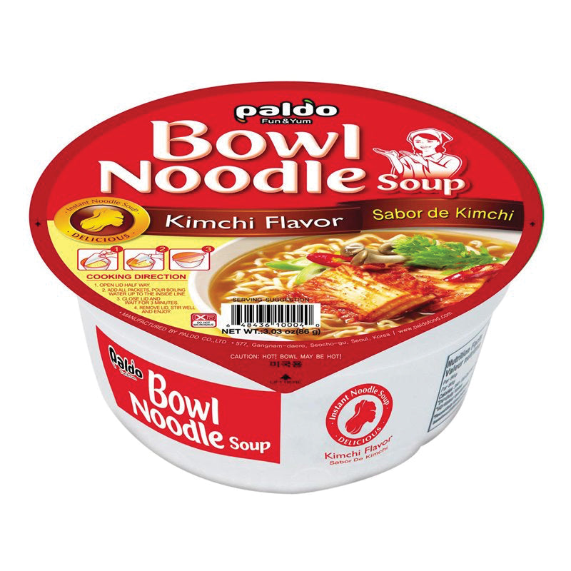 Paldo Bowl Kimchi Noodle 3.03 oz