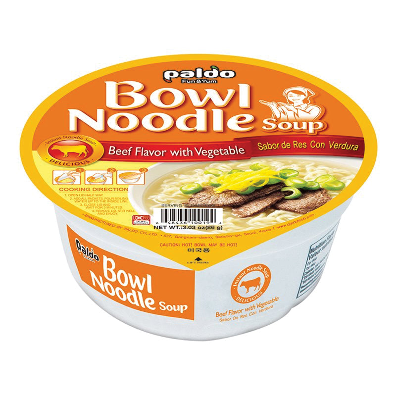 Paldo Bowl Beef Flavor With Vegetable 3.03 oz