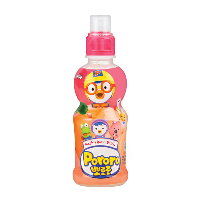 Paldo Pororo Drink (Peach) 7.95 oz