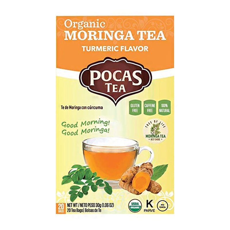 Pocas Moringa Tea Turmeric 1.5 oz