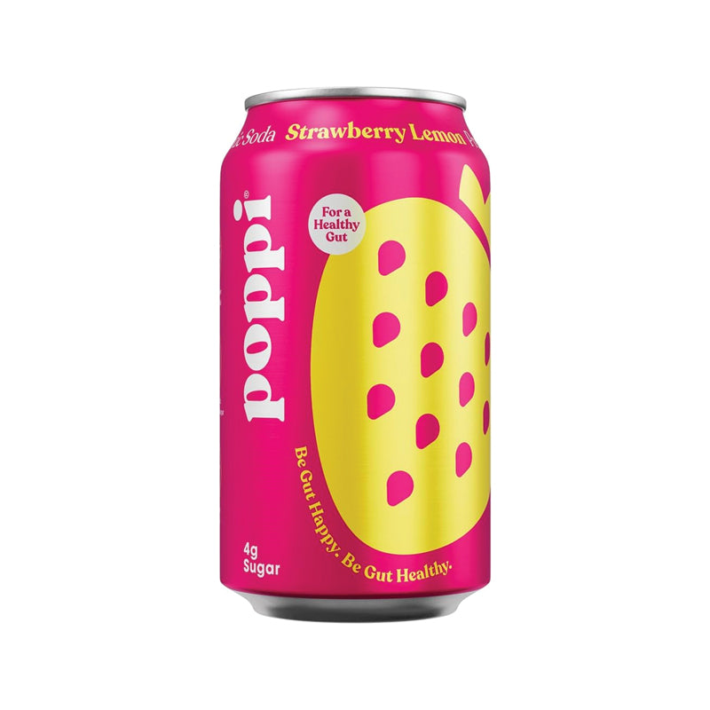 Poppi Soda Prbtc Strawberry Lemonade 12 oz
