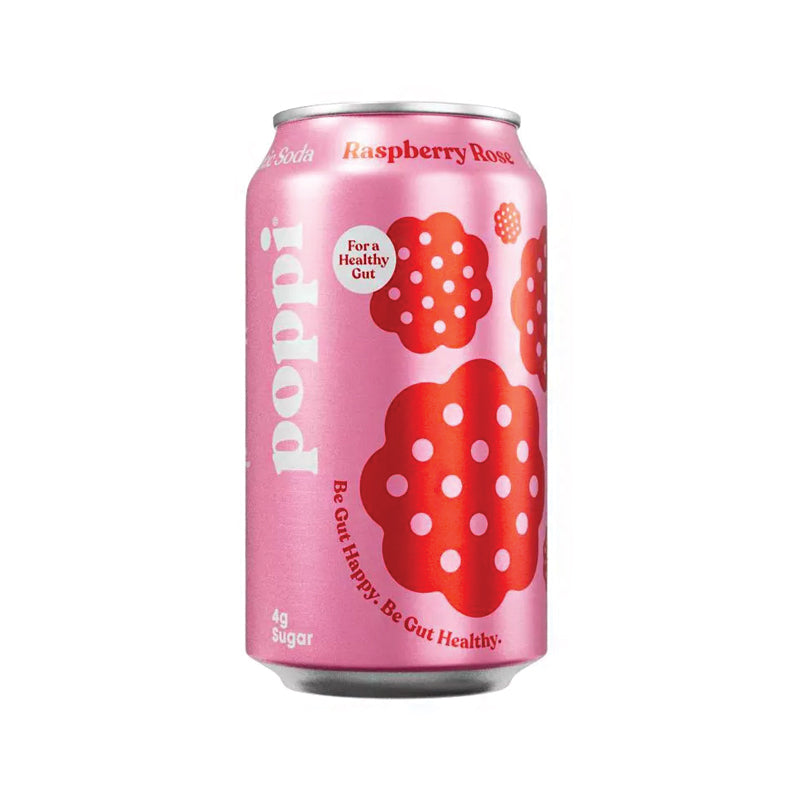 Poppi Soda Prbtc Raspberry Rose 12 oz – Hana Food Distributors Inc.