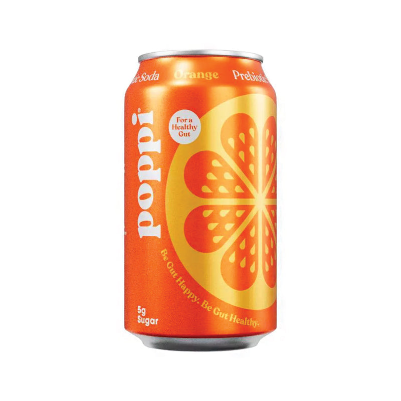 Poppi Soda Prbtc Orange 12 oz