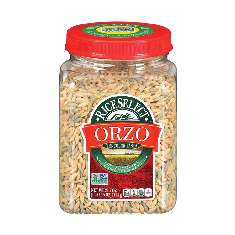 Rice Orzo Tri Color 32 oz
