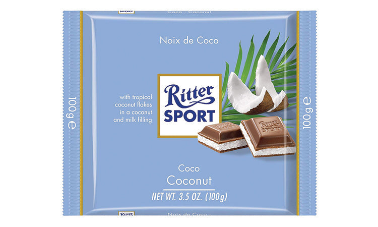 Ritter Sport Coconut 3.5 oz