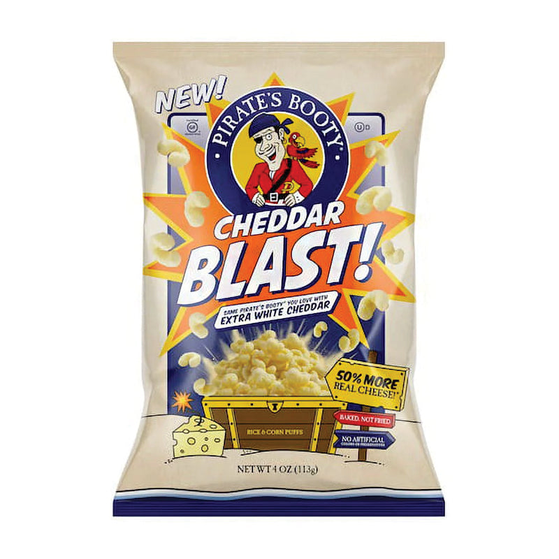Roberts Pirates Booty Cheddar Blast 4 oz