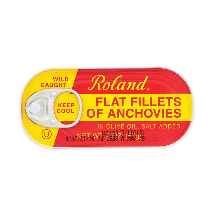 Rl Flat Fillet Anchovies/ Can 2 oz