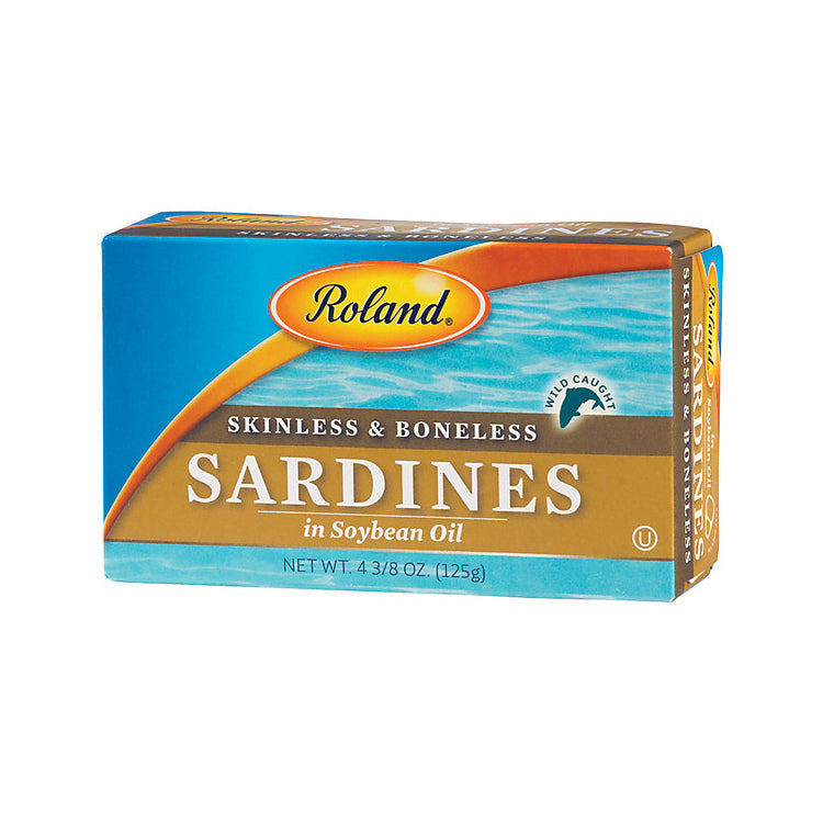 Rl Skin&Boneless Sardines/Soy Oil 4 oz