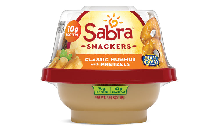 Sabra Classic Hummus W/Pretzels 4.5 oz