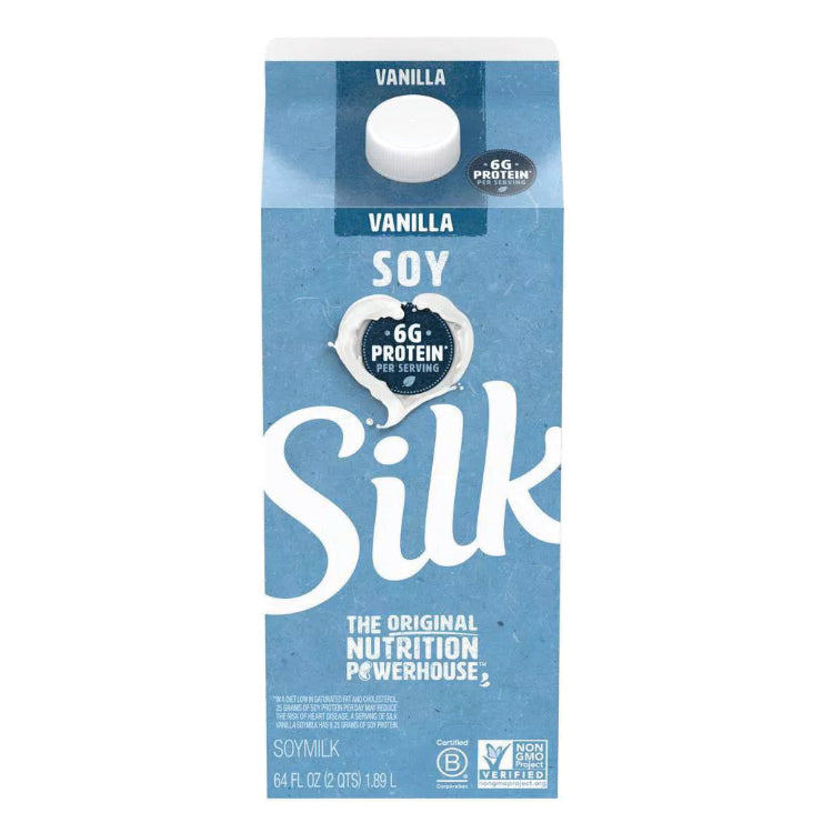 Silk 1/2 Gal Vanilla 64 oz