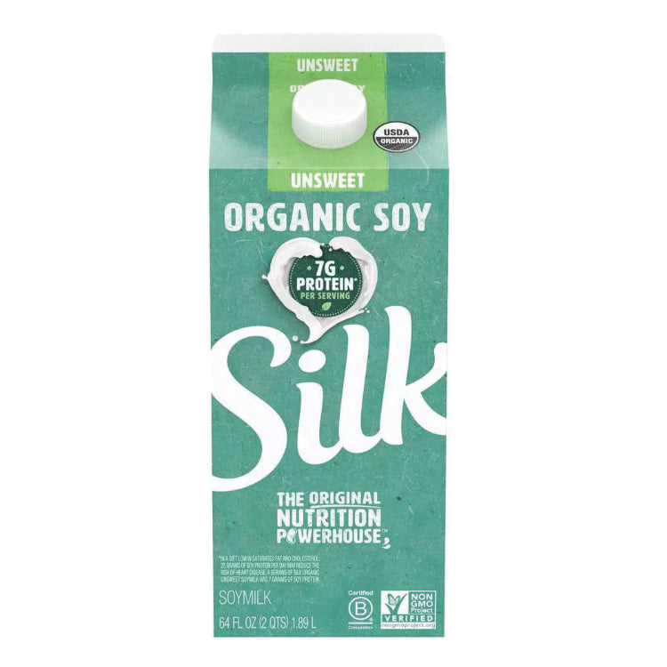 Silk 1/2 Gal Unsweet 64 oz