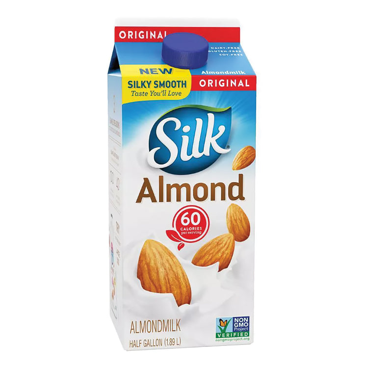 Silk 1/2 Pure Almond 64 oz