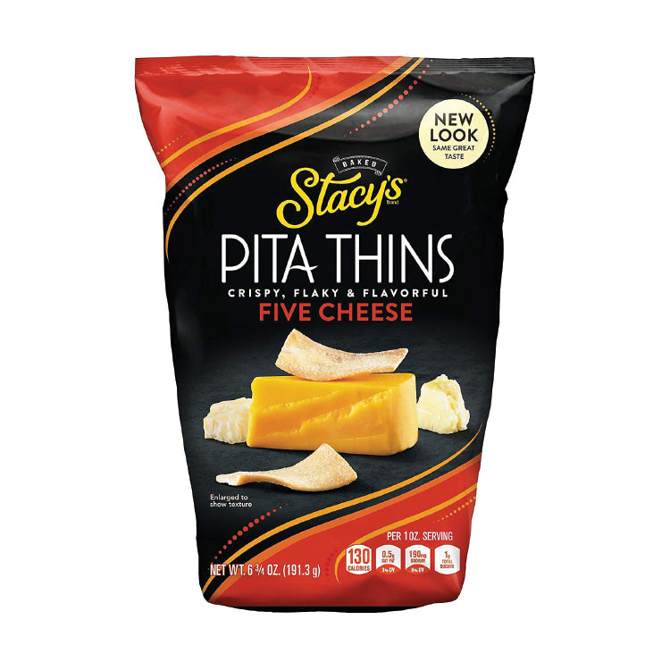 Stacy Pita Thin 5 Cheeses 6.75 oz