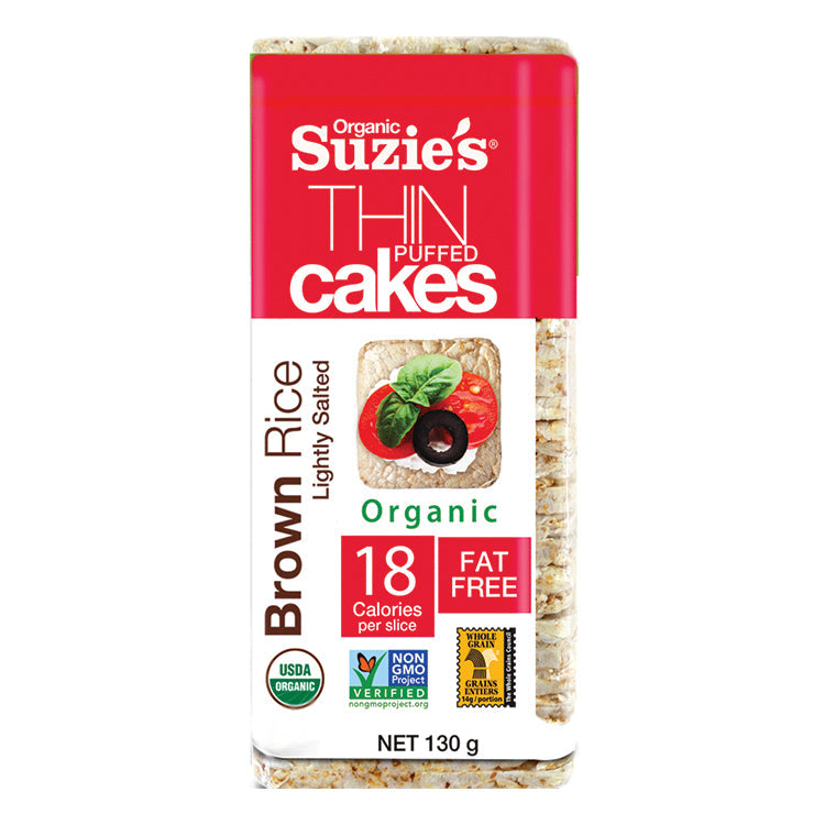 Suzies Thin Cake Lightly Salted 3.5 oz
