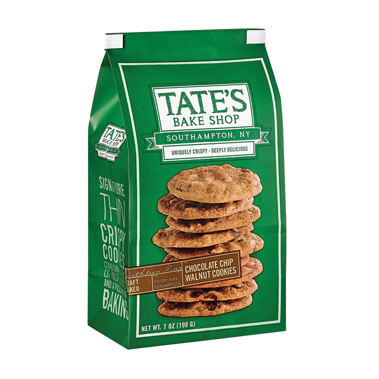 Tate Choco Chip Walnut Cookies 7 oz