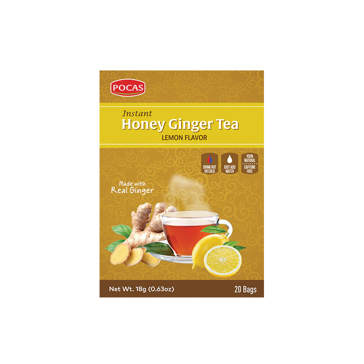 Pocas ®ginger Tea With Lemon 24 box
