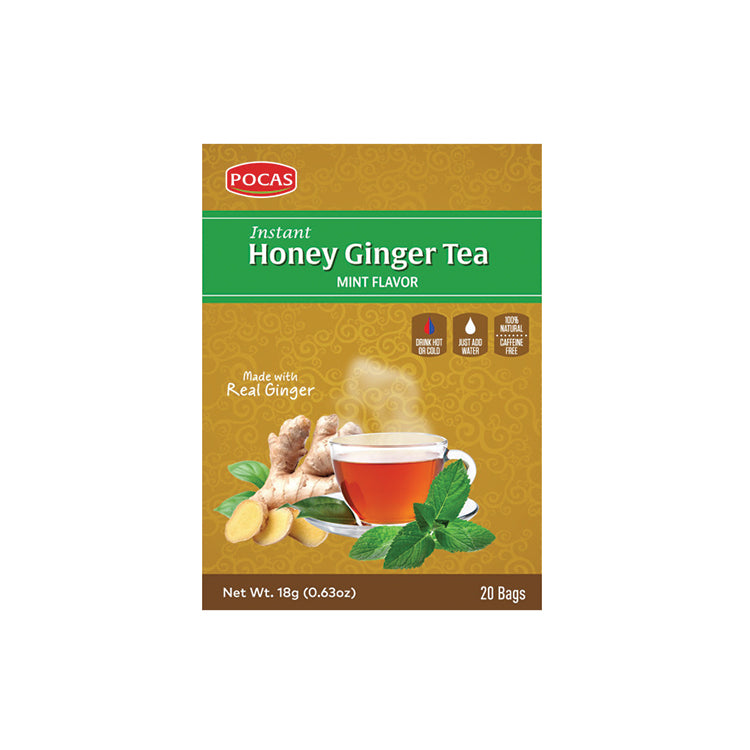 Pocas Ginger Tea With Mint 24 box