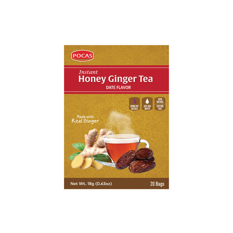 Pocas Ginger Tea With Date 24 box