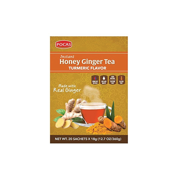 Pocas Ginger Tea With Turmeric 24 box