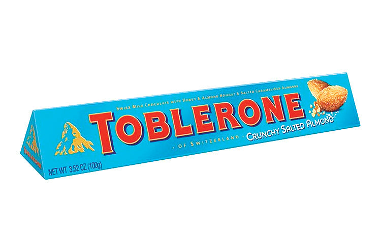 Toblerone Sea Salted Crunch Almond 3.5 oz