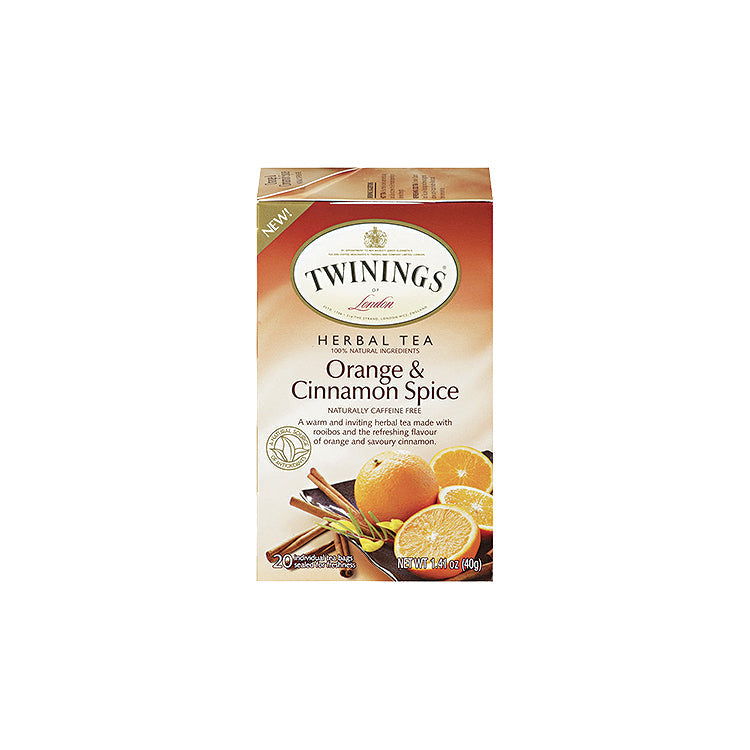 Twining Tea Rooibos Orange Cinn 20 bags