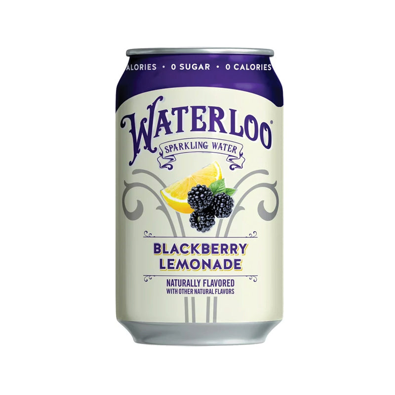 Waterloo Blackberry Lemonade Sparkling Water 12 oz
