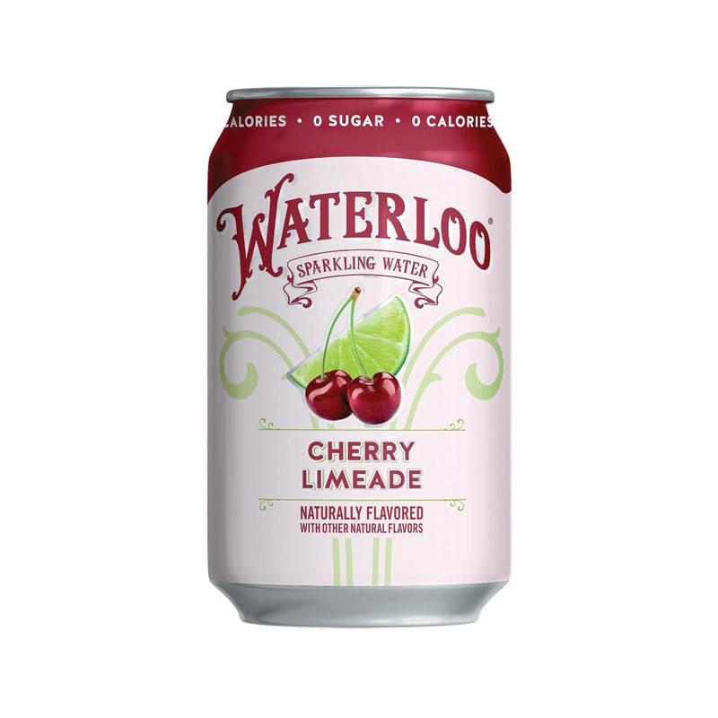 Waterloo Cherry Limeade Sparkling Water 12 oz