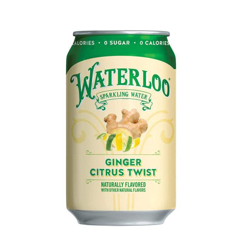 Waterloo Ginger Citrus Sparkling Water 12 oz