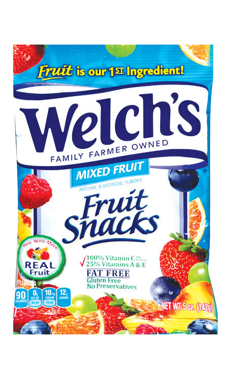 Welch'S Fruit Snacks - Mixed Fruit 5 oz