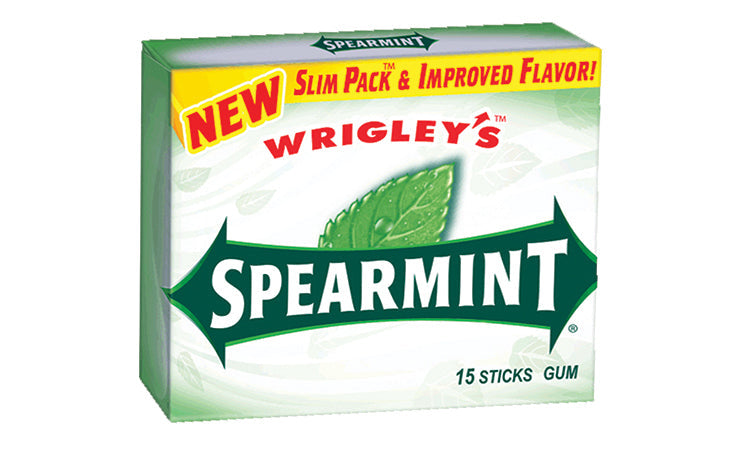 Wrigley Spearmint Ptp 15 sticks