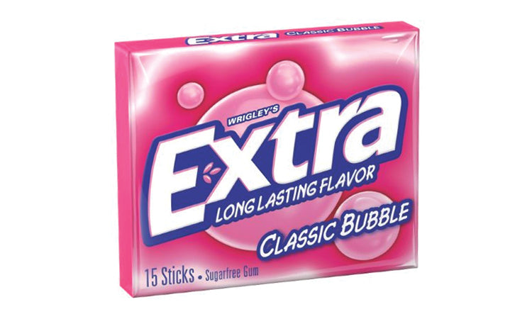 Extra Classic Bubblegum 15 pcs