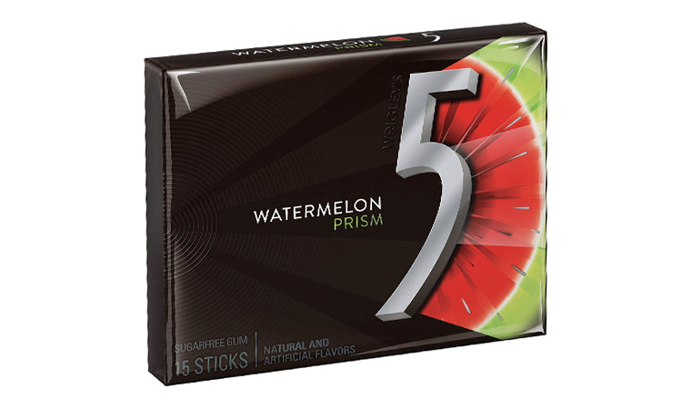 Five Watermelon (Prism) 15 stick