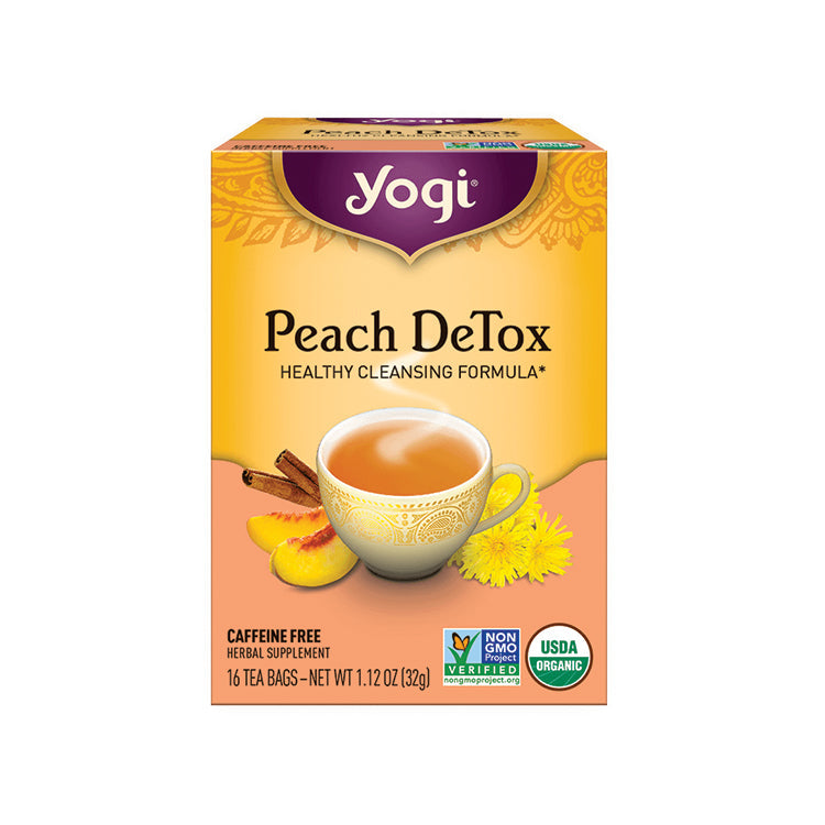 Yogi Tea Peach Detox 1.12 oz