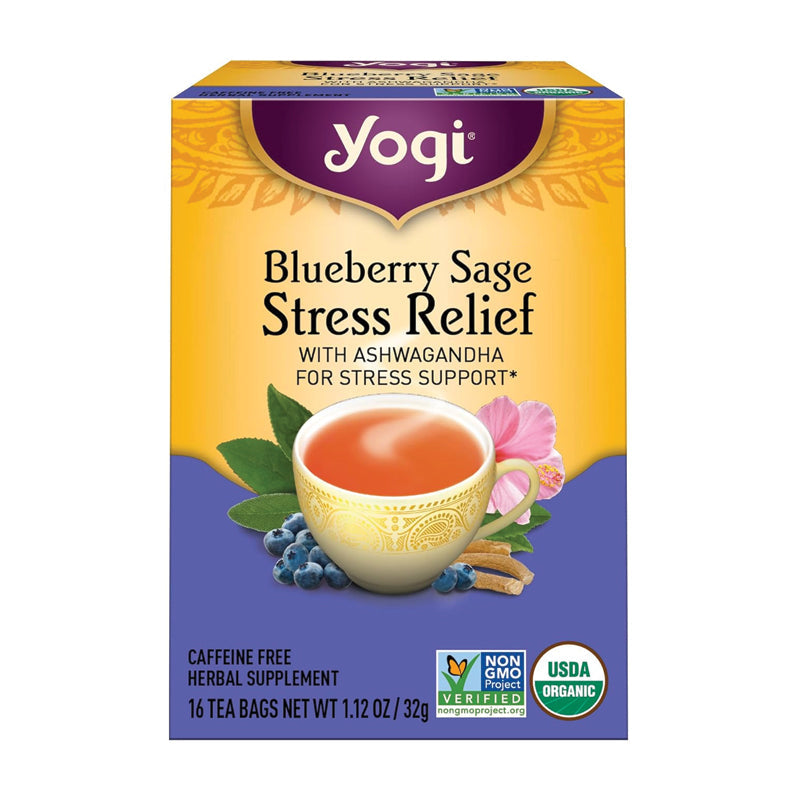 Yogi Blueberry Sage Stress Relief 1.12 oz