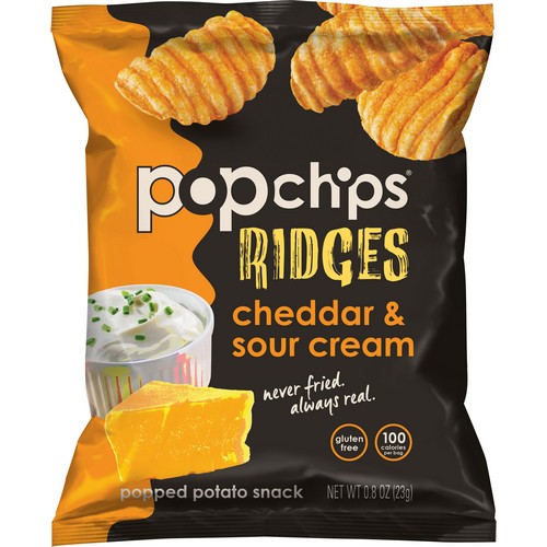 POP CHIPS RIDGE SMALL CHEDAR SOUR CREAM – Hana Food Distributors Inc ...